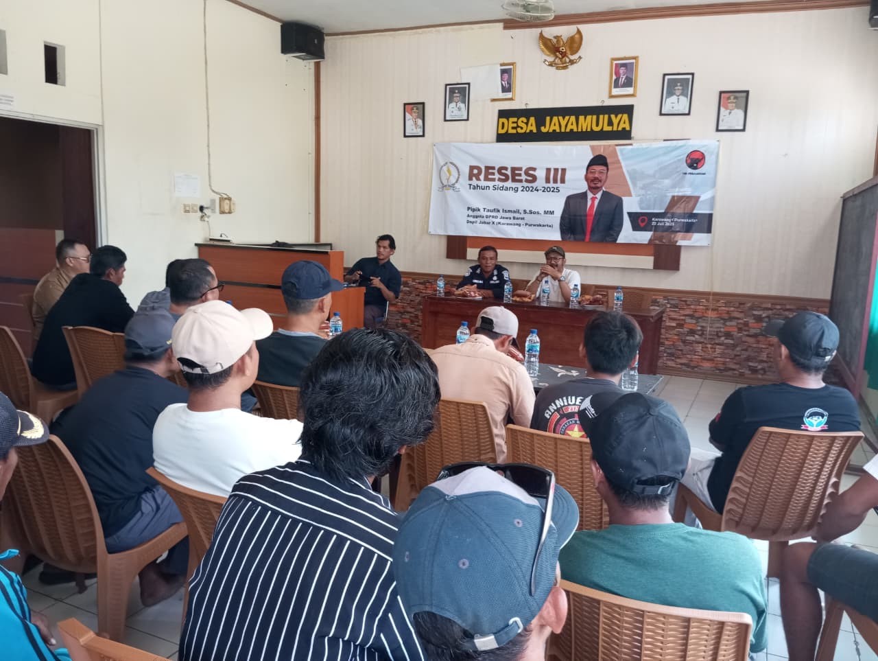 Anggota DPRD Jabar Pipik Taufik Ismail Serap Aspirasi Warga Jayamulya dalam Reses III Tahun Sidang 2