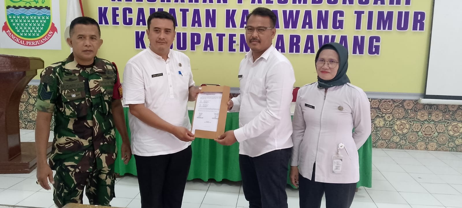 Indra Sudrajat Resmi Jabat Lurah Palumbonsari, Warga Sambut Harapan Baru