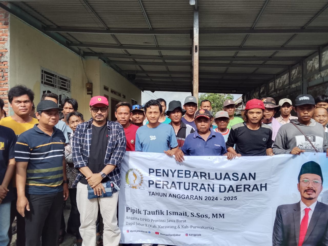 Penyebarluasan Peraturan Daerah Anggaran 2024-2025 oleh PIPIK Taufik Ismail di Karawang