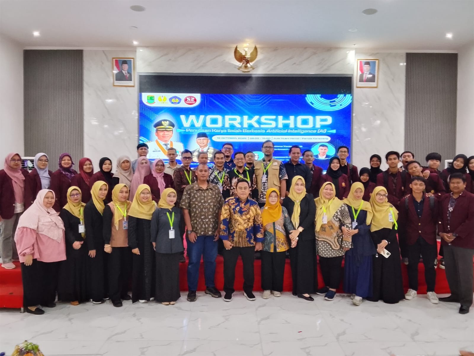 Workshop Penulisan Karya Ilmiah Berbasis AI Dorong Mahasiswa Pascasarjana Unsika Lebih Produktif