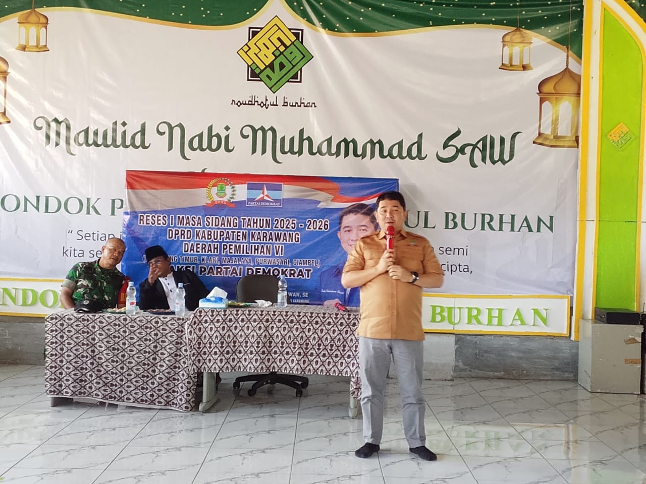 Anggota DPRD Karawang Dedy Indrasetiawan Serap Aspirasi Warga Desa Pasir Jengkol