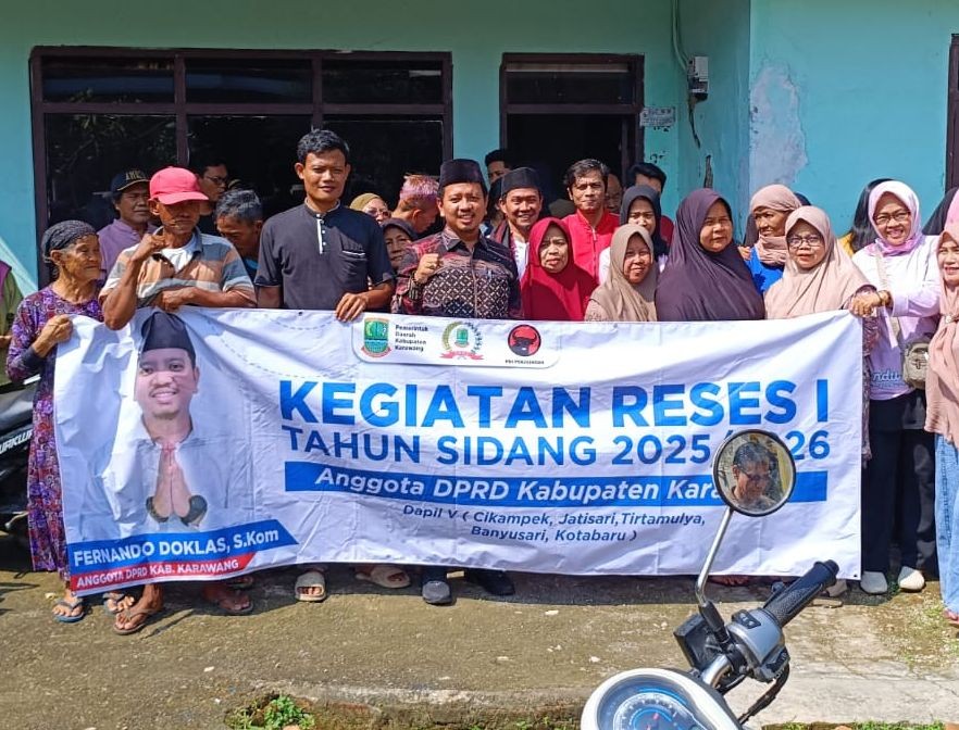 Fernando Doklas Serap Aspirasi Warga Saat Gelar Reses di Cikampek Timur