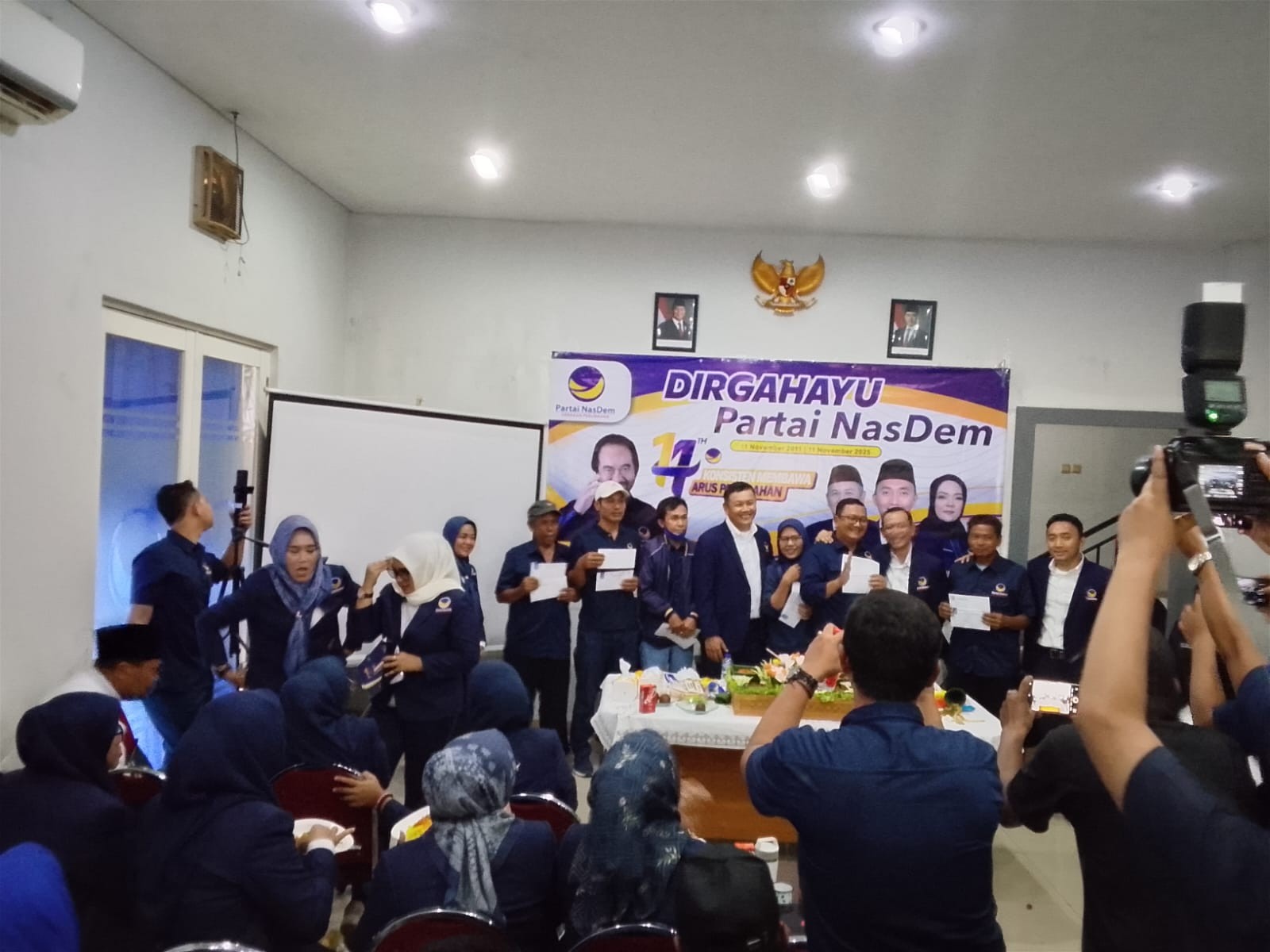 Momentum HUT ke-14, NasDem Karawang Siap Jadi Garda Perubahan