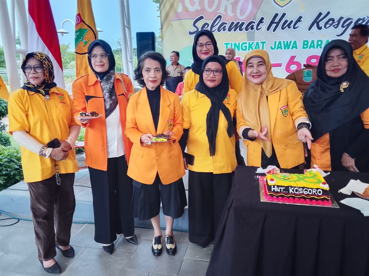 Kosgoro Jabar Rayakan HUT ke-68 di Karawang: Optimis Menuju Indonesia Emas 2045