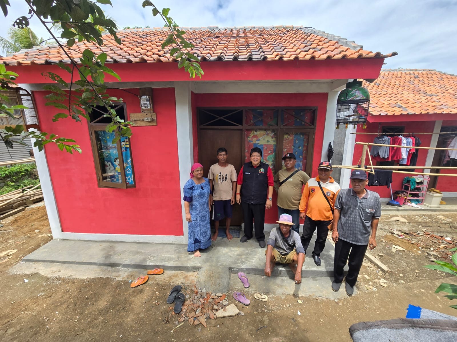 Anggota DPRD Natala Sumedha Tinjau Realisasi Program Rulahu di Kecamatan Pangkalan