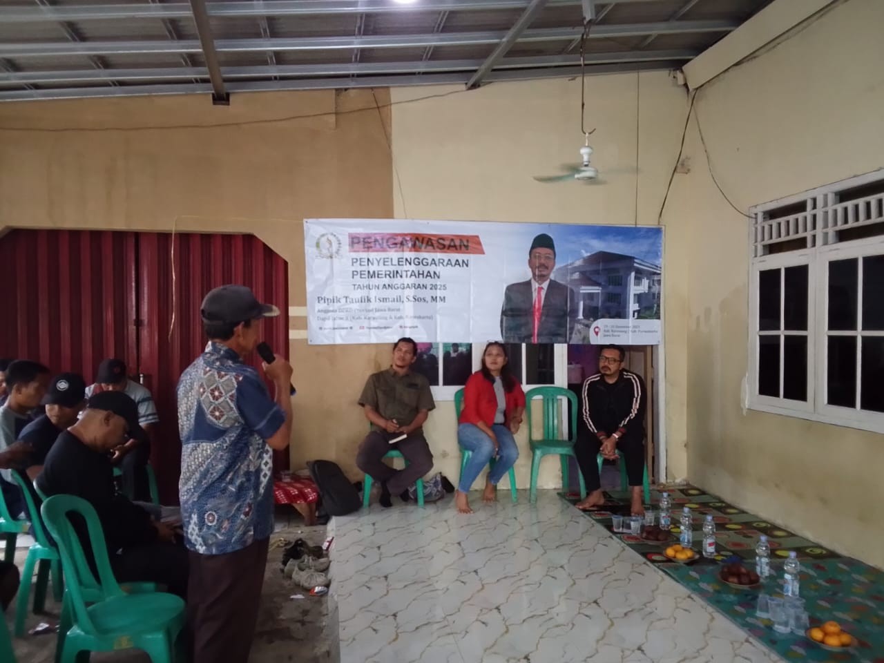 Pipik Taufik Ismail Serap Aspirasi Warga Desa Rawasari dalam Pengawasan Penyelenggaraan Pemerintahan