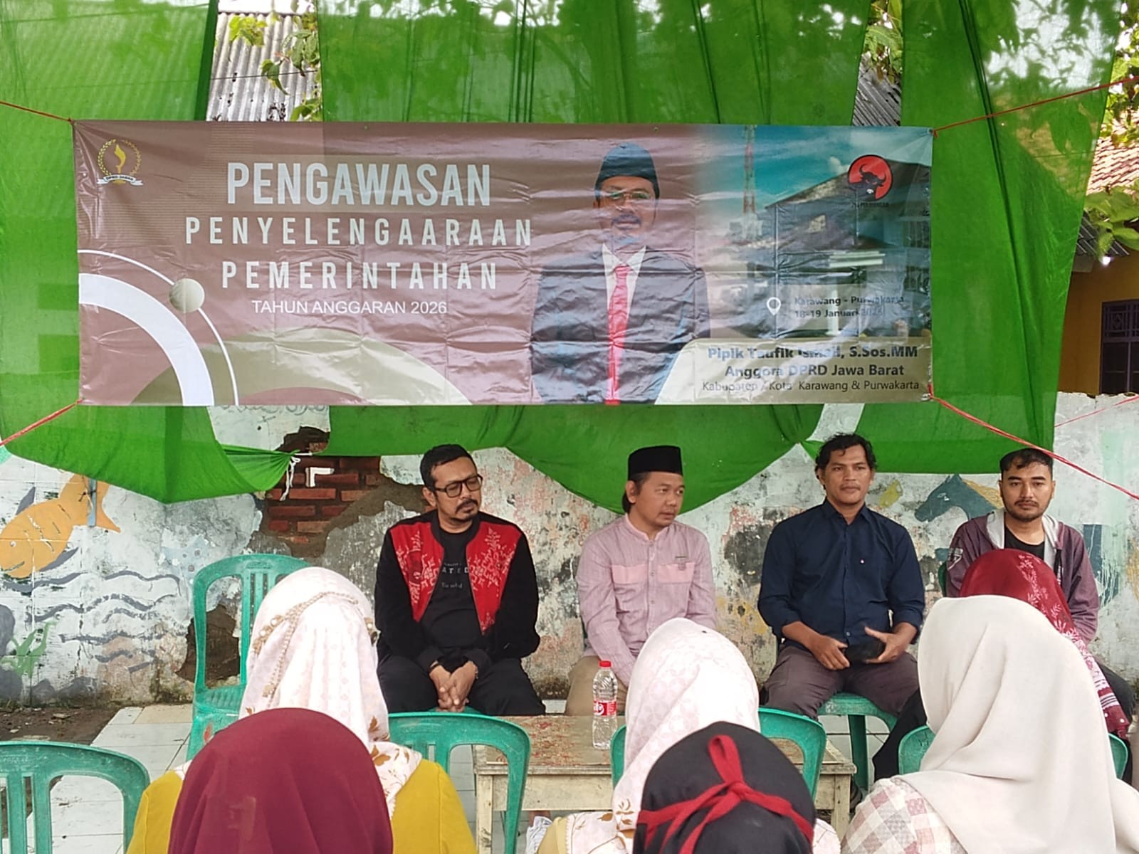 DPRD Jabar,Pipik Taufik Ismail Serap Aspirasi Warga Kampung Sawah dalam Kegiatan Pengawasan 2026