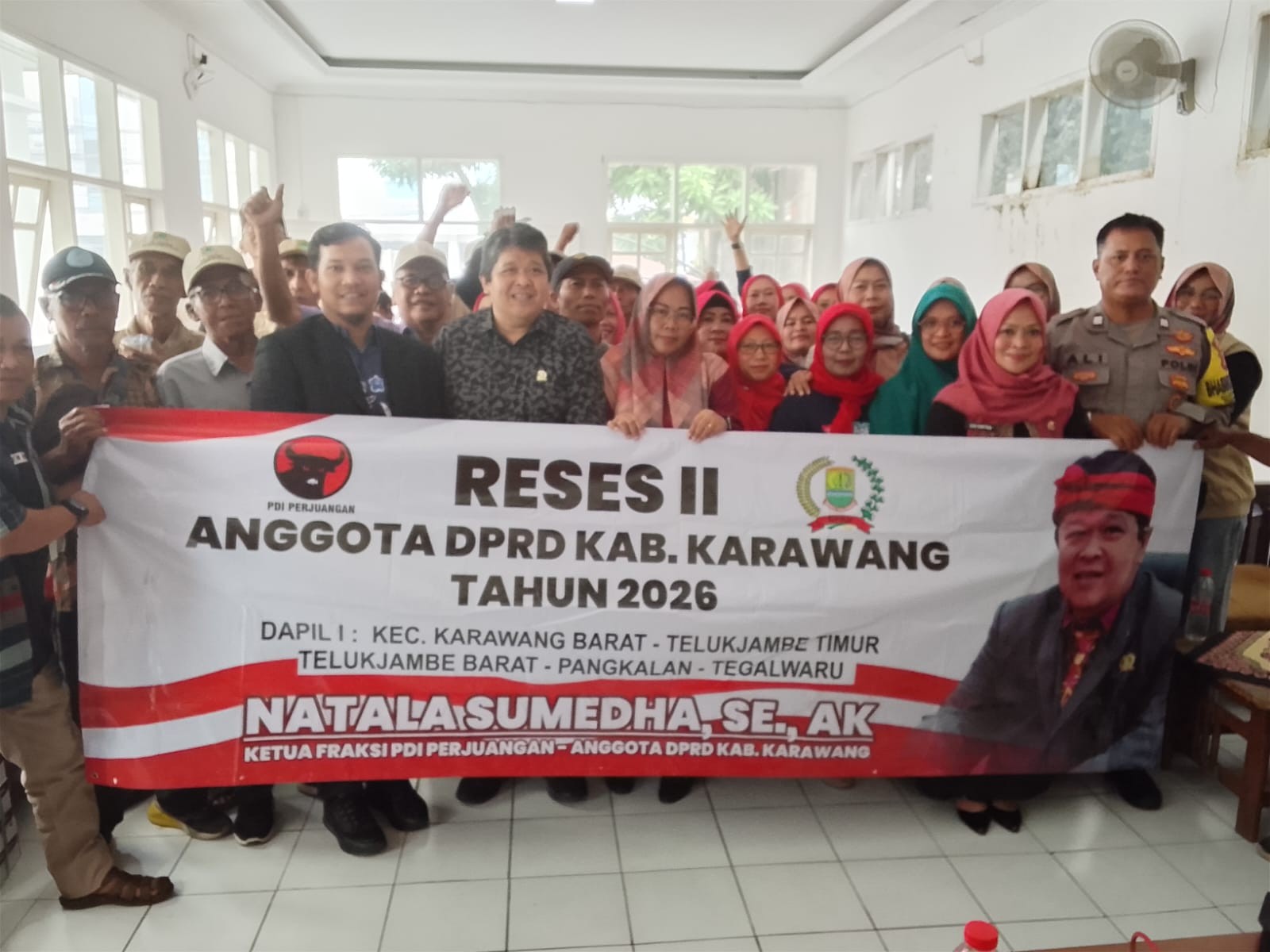 Natala Sumedha Serap Aspirasi Warga Karawang Kulon dalam Reses II 2025/2026