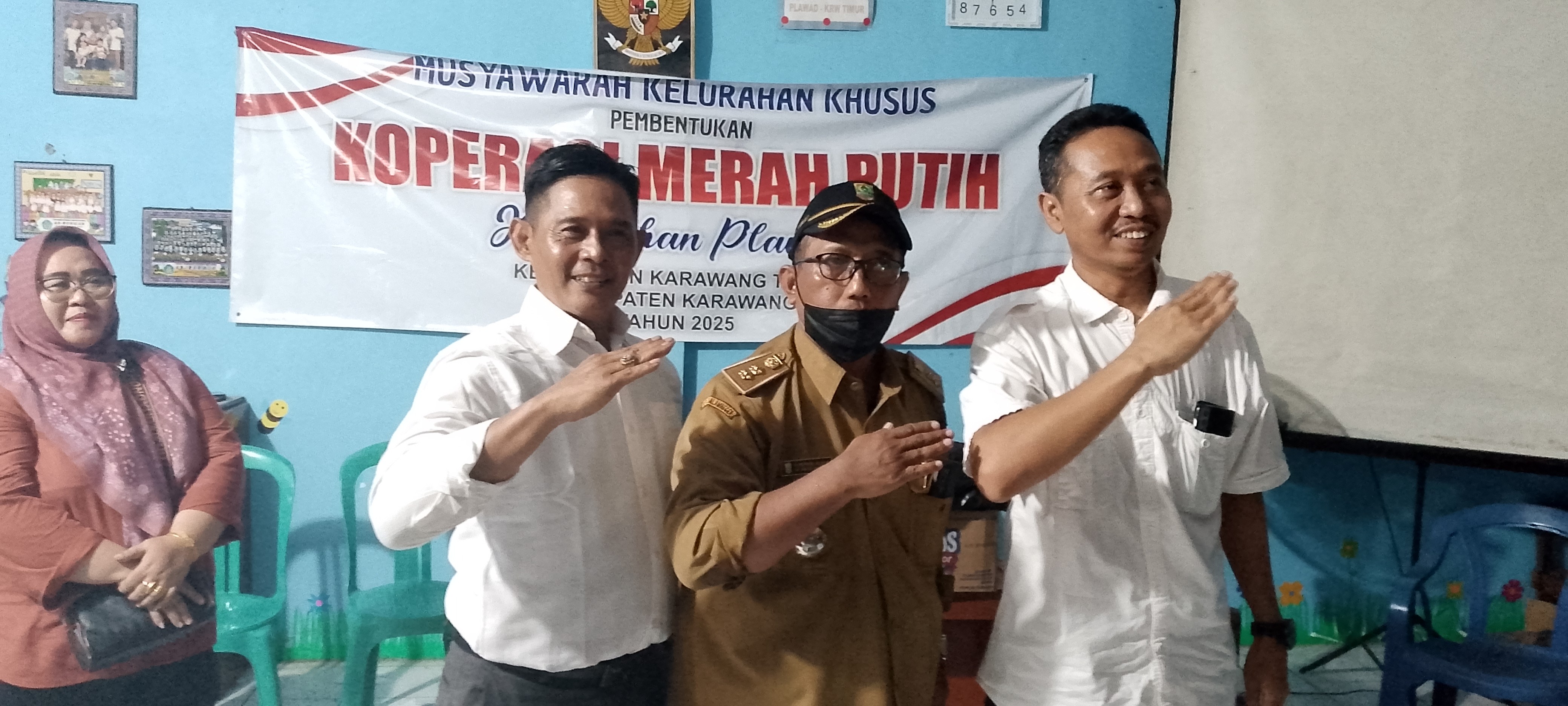 Kelurahan Plawad Gelar Pemilihan Ketua Koperasi Merah Putih 2025