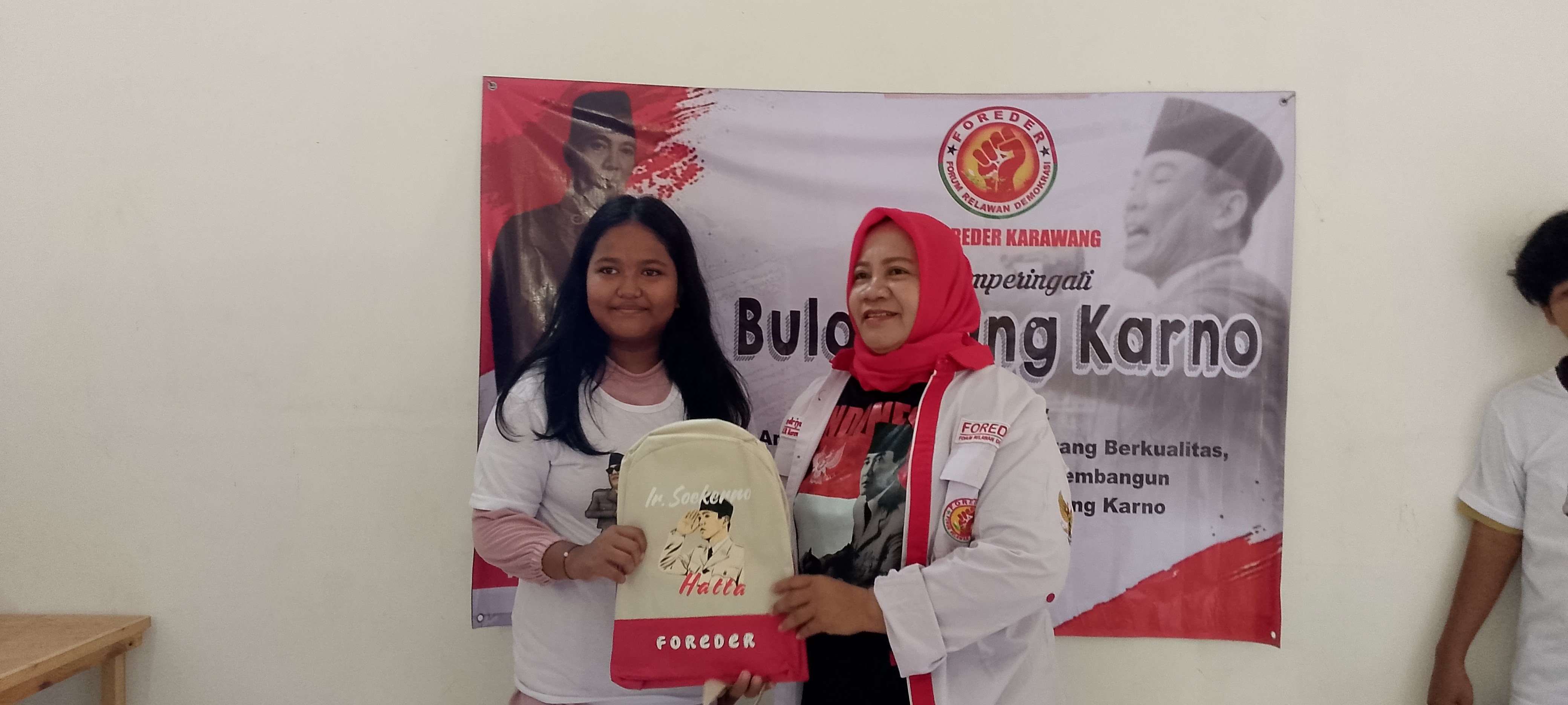 DPC FOREDER Karawang Peringati Bulan Bung Karno ke-55, Gelar Lomba Lukis dan Edukasi Sejarah