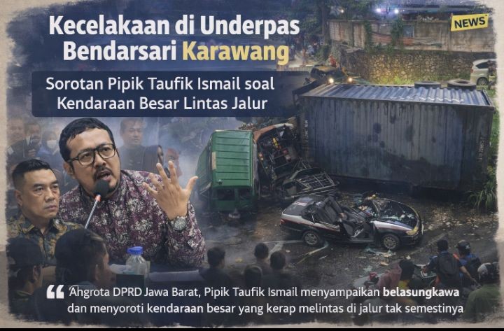 Soroti Laka Underpass Bendasari, Pipik Taufik Ismail Minta Pengawasan Truk Kontainer Diperketat