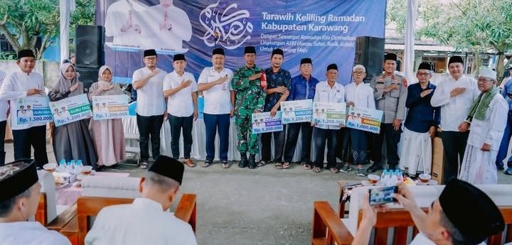 Safari Ramadhan 1447 H, Wabup Maslani Perkuat Silaturahmi dan Dukung UMKM di Cilamaya Wetan