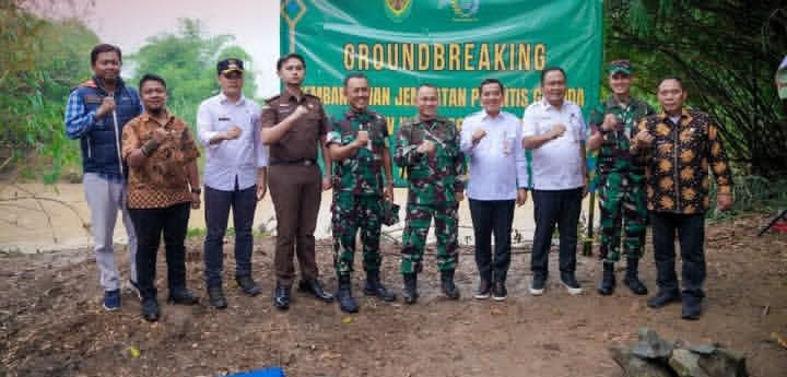 Peletakan Batu Pertama Jembatan Merah Putih di Karawang, Dorong Ekonomi Warga